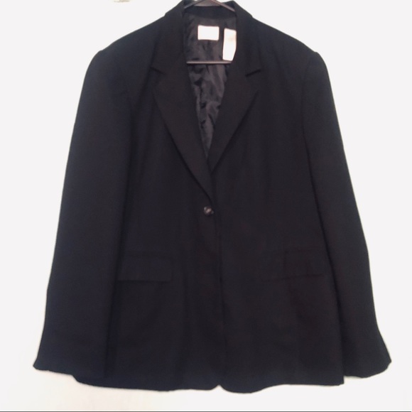 Emma James (Liz Claiborne) sz 18 black blazer - Picture 1 of 7